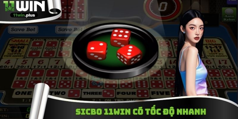 Mỗi ván Sicbo 11WIN chỉ diễn ra tối đa 30 giây